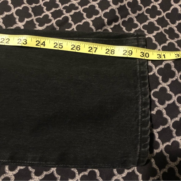 🛑Sold🛑 Womens Mid Rise Relaxed Boot Denim Jeans Relinquish Sz 23 Button Fly H4 - Picture 8 of 12